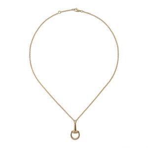 Gucci Horsebit 18ct Yellow Gold Necklace YBB79581800100U