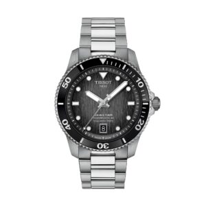 Tissot Seastar 1000 Powermatic Black Dial Bracelet Watch T1208071105100