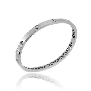 Chimento Armillas Be Mine 18ct White Gold Diamond Set Bangle 1B01311B15180