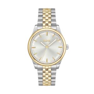 BOSS Graceful Steel and Gold 36mm Quartz Watch 1502779