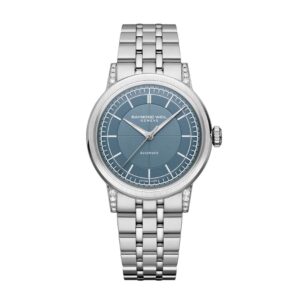 Raymond Weil Millesime Automatic 35mmm Blue Dial Bracelet Watch 2125-STS-50011