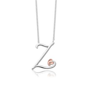Clogau Tree of Life Silver Initial Z Necklace 3SITOLP26