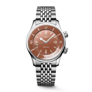 LONGINES Heritage Legend Diver Brown Dial Bracelet Watch L3.764.4.96.6