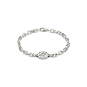 Gucci Silver Interlocking Bracelet YBA796351001