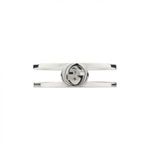 Gucci Silver Interlocking 6mm Ring YBC797029001