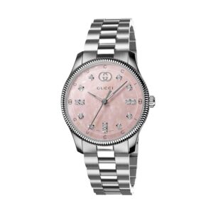 Gucci G-Timeless Diamond Dial Quartz 29mm Watch YA1265062