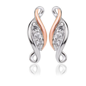 Clogau Past Present Future® Sterling Silver Earrings with Topaz 3SPPFE