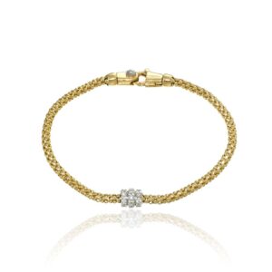 Chimento 18ct Yellow Gold Melograno Diamond Bracelet .17cts 1B03638B12190