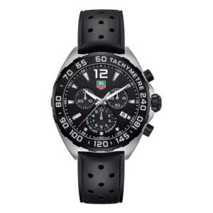 TAG Heuer Formula 1 Black Dial Rubber Strap CAZ1010.FT8024
