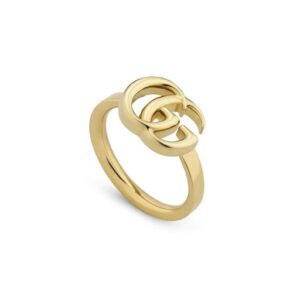 Gucci  GG Running 18ct Yellow Gold Ring  YBC525690001014