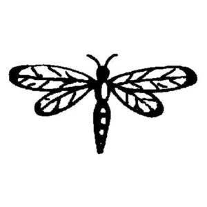 Dragonfly Inca Stamp