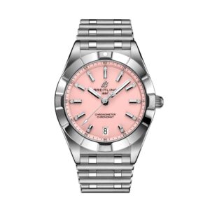 Breitling Chronomat Ladies Pink 32mm Bracelet Watch A77310101K1A1