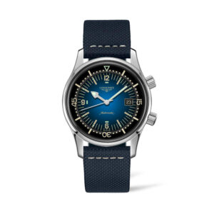 LONGINES Legend Diver Blue Dial Strap Watch L3.774.4.90.2
