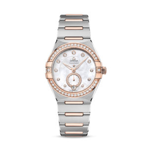 OMEGA Steel and Rose Constellation 34mm 13125342055001