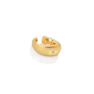 Hot Diamonds X Golden Edit Single Organic Ear Cuff DE663