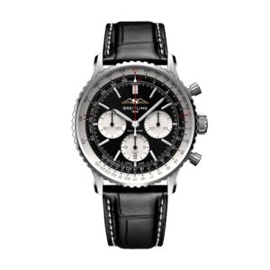 Breitling Navitimer B01 Chronograph 43mm Black Strap AB0138211B1P1