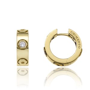 Chimento Armillas Be Mine Diamond Hoop Earrings 1O01312B01000