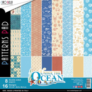 Ciao Bella 12"x12" Patterns Pad Under The Ocean