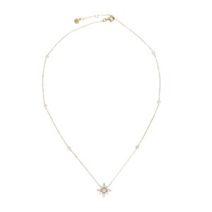 Carat* Camelia Yellow Plated Station Necklace CN925Y-CAME