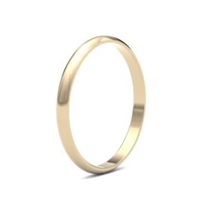 D Shape Wedding Ring