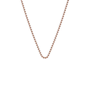 Emozioni By Hot Diamonds 30" Rose Gold Plated Bead Chain CH008