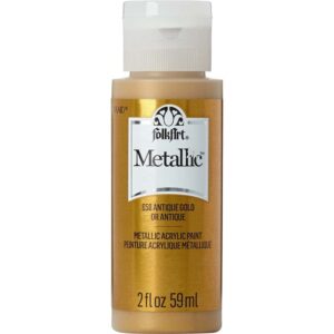 Antique Gold Metallic Folkart- 2oz