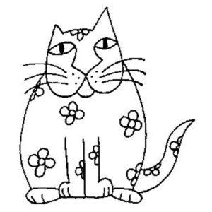 Lindsay Mason Flower Cat