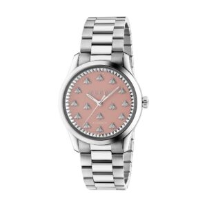 Gucci G-Timeless 38mm Pink Bee Dial YA1264188