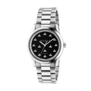 Gucci G-Timeless 38mm Automatic Black Bee Dial YA1264130