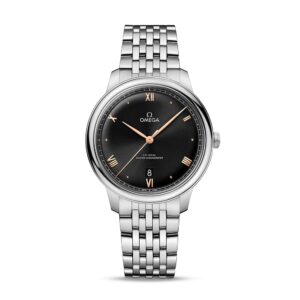 OMEGA De Ville Prestige Co Axial 40mm Black Dial Bracelet Watch 43410402001001