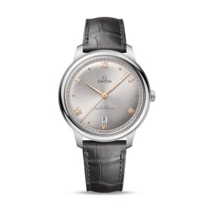 OMEGA De Ville Co Axial 40mm Silver Dial Strap Watch 43413402006001