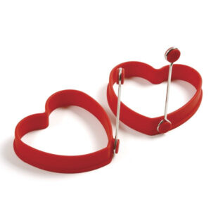 Norpro Heart Pancake Egg Rings - 2pc