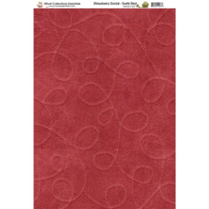 Nitwit Collections Essentials Ss Swirls Red Paper A4 Pack Of 10 Sheets