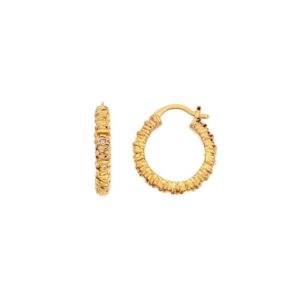 Hot Diamonds X Golden Edit Believe Earrings DE685