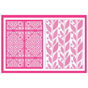 Artdeco Creations A2 Embossing Folder Autumn Screen