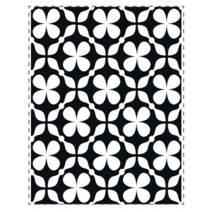 Artdeco Creations Clover Quilt A2 Embossing Folder