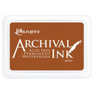 Ranger Archival Ink Pad Sepia