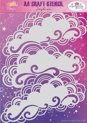 Angela Poole A4 Craft Stencil - Daydream