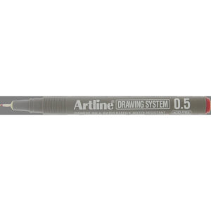 Ek235 0.5 Drawing Pen Red Boxes Of 12s