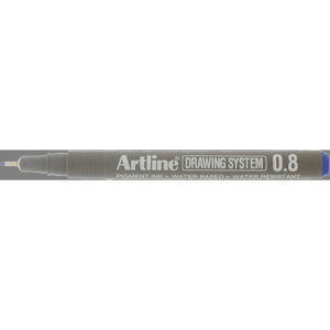 Ek238 0.8 Drawing Pen Blue Boxes Of 12s