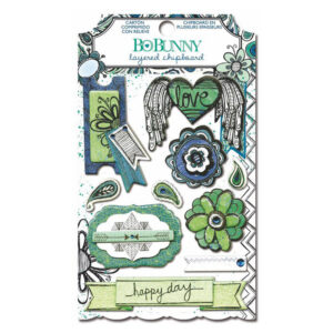 Bobunny Press Zipadeedoodle Layered Chipboard