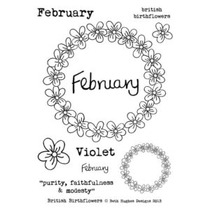 Photocentric Beth Hughes British Birth Flowers February