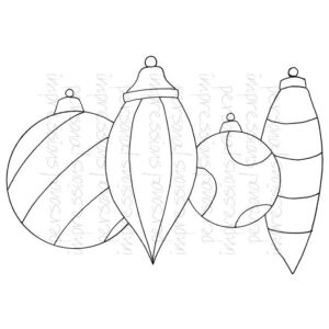 Photocentric Lindsay Mason Zendoodle Baubles A6