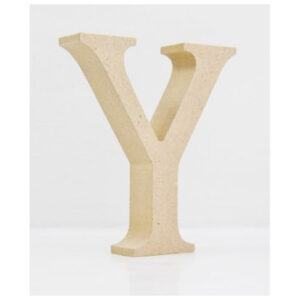 Creativ Letter Y - 8cm