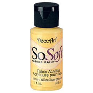 DecoArt Primary Yellow Sosoft 1oz.