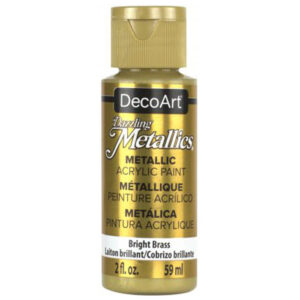 DecoArt Bright Brass Metallics 2oz