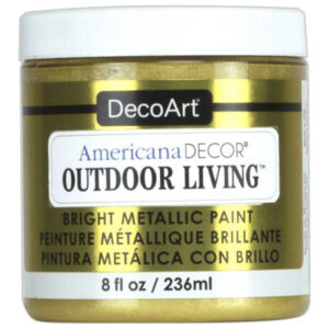 DecoArt Brass Outdoor Living Metallics 8oz