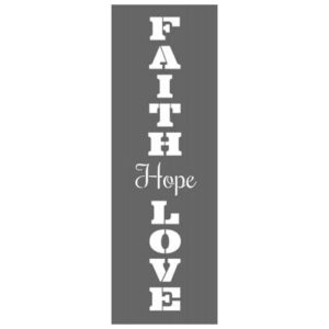 DecoArt Faith Stencil Pack Of 2