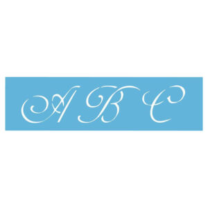 DecoArt 7.62cm Monogram Alphabet Boarder