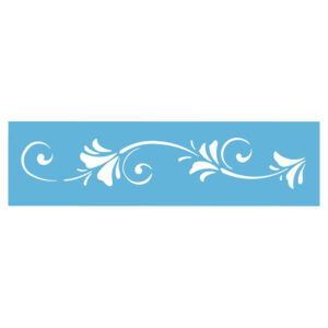DecoArt Floral Breeze Boarder Stencil